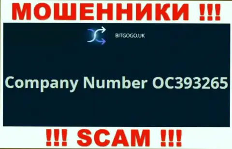 Номер регистрации интернет-мошенников Фиххтрейд Финанс ЛЛП, с которыми крайне опасно иметь дело - OC393265
