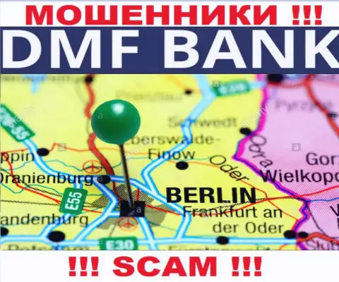 На официальном web-сайте DMF Bank сплошная липа - достоверной информации о юрисдикции НЕТ