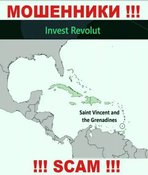 Invest-Revolut Com расположились на территории - Kingstown, St Vincent and the Grenadines, избегайте совместной работы с ними
