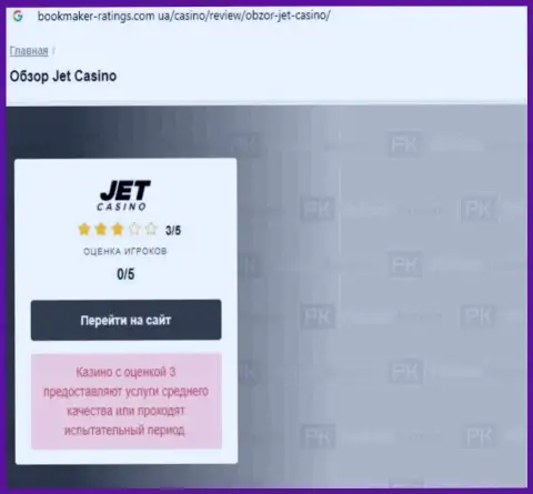 Jet Casino - это однозначно МОШЕННИКИ !!! Обзор неправомерных деяний организации