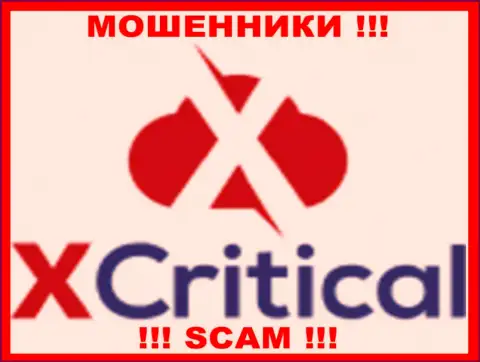 Логотип МОШЕННИКА ИксКритикал Ком