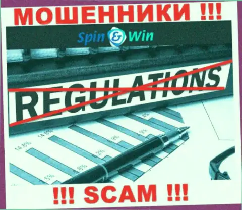 Будьте осторожны, у мошенников SpinWin Bet нет регулятора