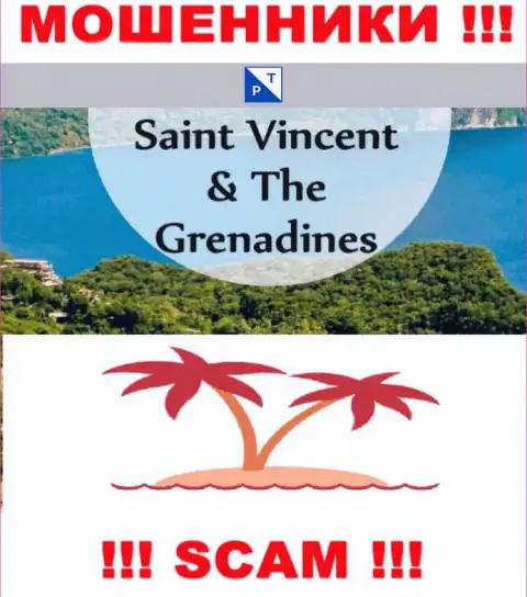 Офшорные internet шулера Plaza Trade прячутся вот тут - Saint Vincent and the Grenadines