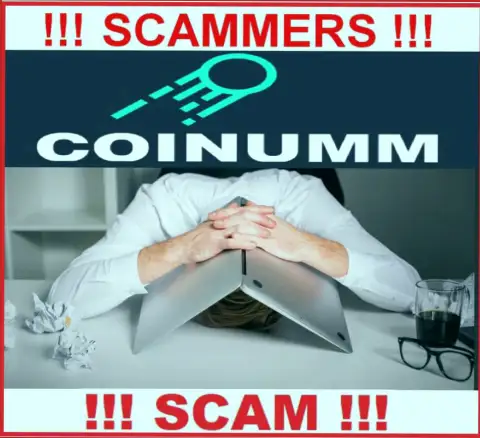 BEWARE, Coinumm have not regulator - there are crooks