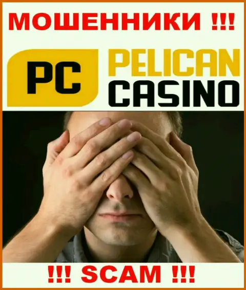 БУДЬТЕ БДИТЕЛЬНЫ, у internet аферистов PelicanCasino Games нет регулируемого органа  - стопроцентно крадут денежные средства