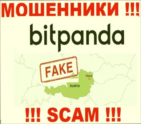 Ни одного слова правды касательно юрисдикции Bitpanda Com на сайте организации нет - это ворюги