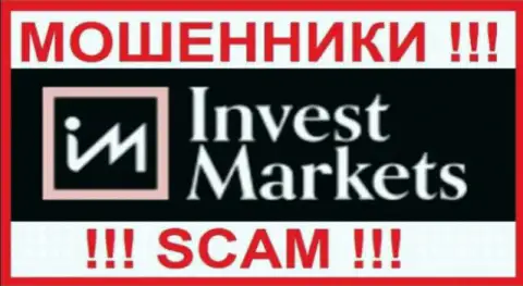 Invest Markets - это СКАМ !!! ОЧЕРЕДНОЙ МОШЕННИК !!!