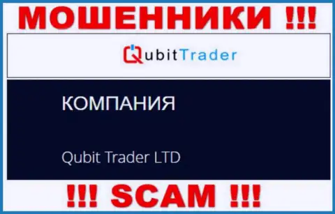Кубит Трейдер - это мошенники, а руководит ими юр лицо Qubit Trader LTD