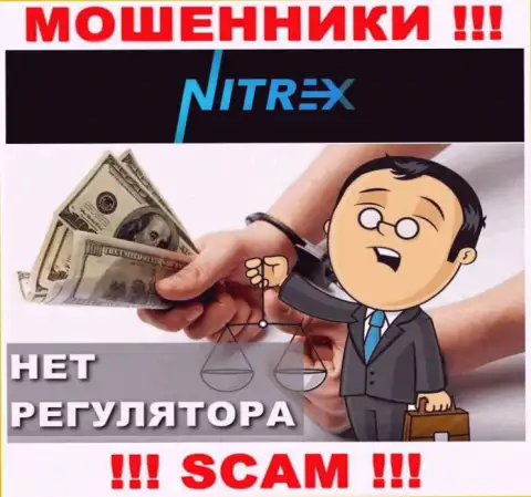 Вы не сможете вернуть финансовые средства, отправленные в организацию Nitrex - это интернет-мошенники ! У них нет регулятора
