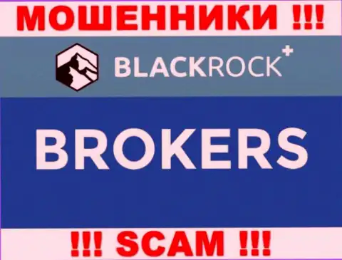 Не советуем доверять финансовые вложения БлэкРок Плюс, потому что их направление деятельности, Брокер, разводняк