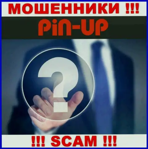 Не работайте с internet шулерами Pin-Up Casino - нет инфы о их непосредственных руководителях