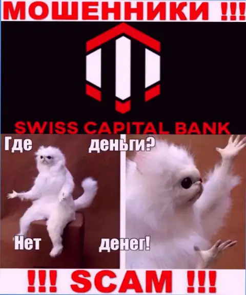 Если ждете заработок от совместной работы с дилинговой конторой Swiss C Bank, то тогда не дождетесь, данные обманщики обведут вокруг пальца и Вас