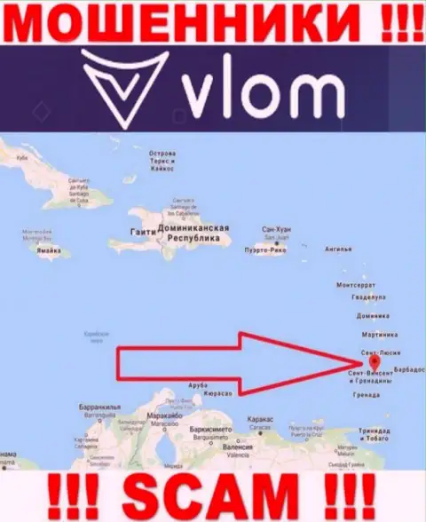 Организация Влом это мошенники, находятся на территории Saint Vincent and the Grenadines, а это офшор