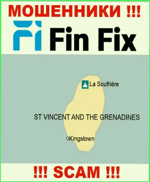ФинФикс расположились на территории St. Vincent & the Grenadines и безнаказанно отжимают денежные активы