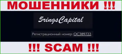 Будьте крайне осторожны ! FiveRings-Capital Com мошенничают !!! Номер регистрации данной конторы - OC389722