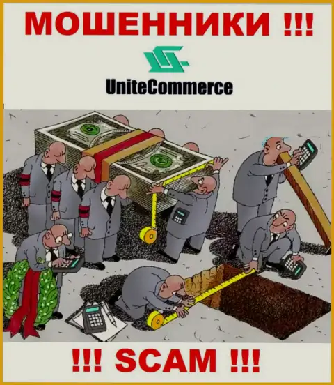 Вы ошибаетесь, если вдруг ожидаете доход от взаимодействия с конторой UniteCommerce - МОШЕННИКИ !!!