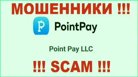 На web-сервисе Point Pay сообщается, что Поинт Пэй ЛЛК - это их юридическое лицо, но это не обозначает, что они добросовестные