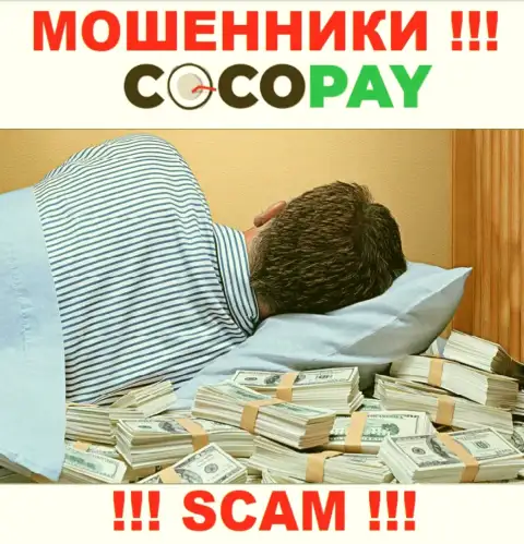 Вы не возвратите денежные средства, отправленные в организацию Коко-Пей Ком - это интернет-ворюги !!! У них нет регулирующего органа