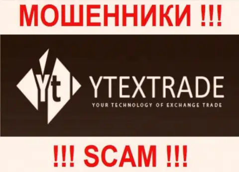 Logo мошеннического Forex ДЦ YtexTrade Com