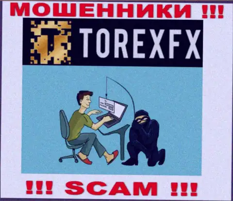 Мошенники Torex FX могут попытаться раскрутить Вас на финансовые средства, только имейте в виду - это слишком опасно