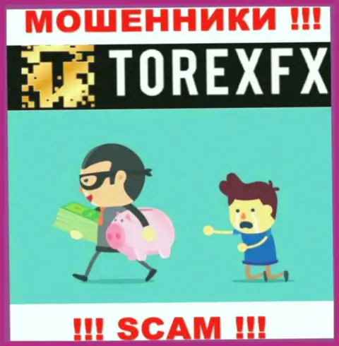 Слишком рискованно сотрудничать с брокером TorexFX Com - лишают денег валютных трейдеров